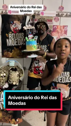 Aniversário do Rei das Moedas #bolo #moedas #aniversario 