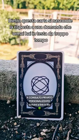 Per CONSULTO PRIVATO PERSONALIZZATO sulla tua situazione, scrivimi al nr. che trovi nel link del mio profilo 🍀 #cartomanziaprofessionale #letturatarocchi #tarocchiamore #cartomanzia #cartomante #tarocchi 