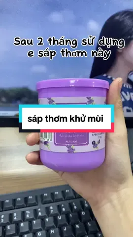 Sáp thơm để phòng loại bỏ mùi hôi khó chịu #xuhuongtiktok #review 