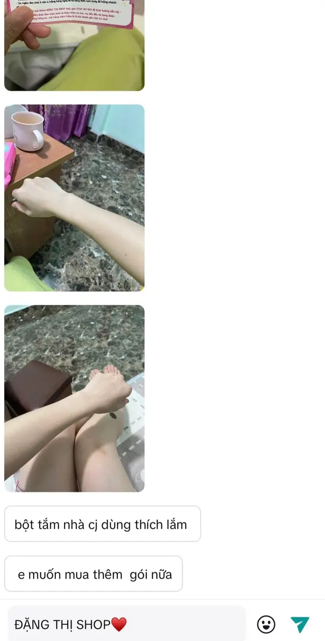 Mấy bà cứ siêng ủ bột là trắng nhanh lắm nè, bà nào có kem body kết hợp chung càng nhanh trắng nha. Công thức thì tui soạn ra hết rồi chỉ cần mí bà làm theo là trắng thôi nè. Bà nào mua hàng tik tok k đc nt trực tiếp tui nhen. Hoặc là muốn tư vấn về da kỹ hơn cứ mạnh dạn nt tui ạ. Mãi iu♥️ THẬT SỰ AI KHÔNG SÀI BỘT NÀY CHỎ CÓ TIẾT THÔI Ạ🥰