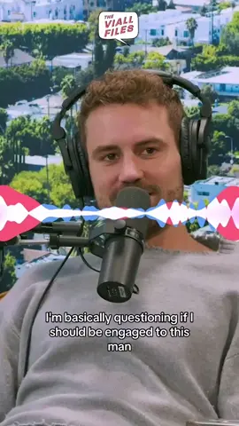 🎧Ep 519 of @The Viall Files… questioning her engagement. #podcast #dating #relationships #datingadvice #relationshipadvice #engagement 