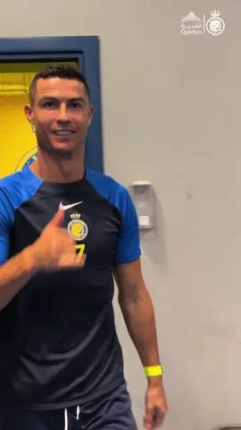 Salam Alaikum 🤩 || إليكم أجواء ما قبل تدريب اليوم 😂💛 #النصر #alnassr #foryoupage #fyp 