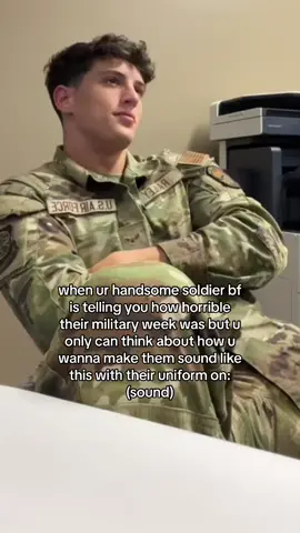 Yes.. Such a good b-..!! .. Uh.. I mean what did you said?.. #maskedhydra #soldiercominghome #soldier #uniformedmen #whimping #whimpingmen 