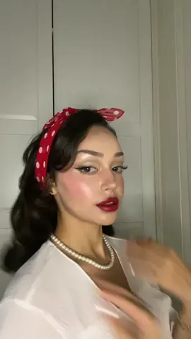 50's inspired makeup💄 #50smakeup #50smakeuptutorial #fypシ #makeuptutorial #makyajtrendleri 