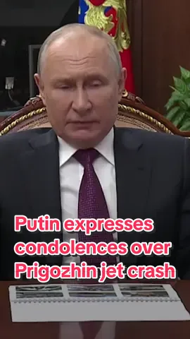 #Putin expressed his condolences to the families of those killed in the private #jet #crash that allegedly killed #Wagner Group leader Yevgeny #Prigozhin. He described those on board as people “who greatly contributed” to fighting in Ukraine. #Russia #politics