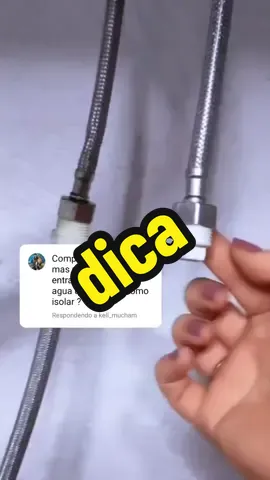 Dica para utilizar torneira quente e fria, somente na água fria. 😉 #organizacao #dica #dika #dicacasa #fypシ゚viral 