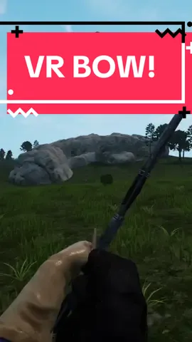 VR Archery is PHENOMENAL! #vr #gaming #grimvr #grim #rust #rustvr #quest2 #psvr2 #fyp 