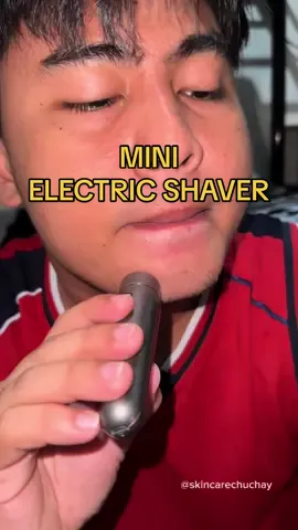 MINI ELECTRIC SHAVER FOR MEN, grabe sobrang sulit para sa 179 pesos 😍. Matagal din malowbatt at hinding hindi ka masusugatan dito 🤭❤️. #electricshaver #mensshaver #minielectricshaver #portableshaver 