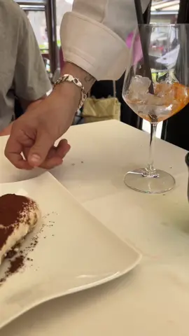 Our waiter in Venice taught us this Tiramisu trick.  We put this theory to the test In Taormina, Sicily when having dessert and the Tiramisu passed the test with flying colors.  It was delicious!!!! #tiramisu #italytravels #travelfoodies 