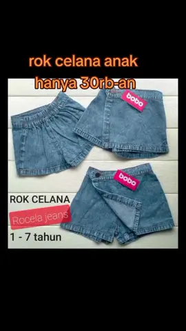 rok celana anak bahan tebaL bagus harga 30rb-an#celanaanak #celanajeansanak #celanarokanak 
