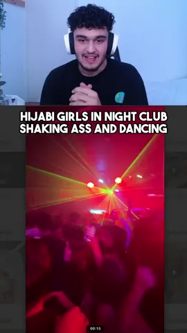 Hijabi girls at night club dancing 😭💀#fyp #foryou #hanlonman #relatable #hijab #islam #middleeastern 