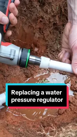 Replacing a 30 year old water pressure regulator 🌱💦 #plumbing #plumber #fyp 