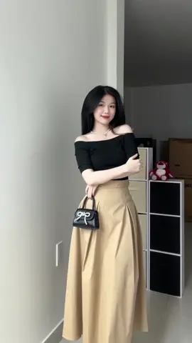 Set váy dài nè ☺️🐰 #fyp #outfit #viral #review 