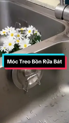 Một  Giải pháp giúp bạn tận dụng tối đa không gian trong bồn rửa  bát để treo các dụng cụ vệ sinh,...  #shopcuavy #giadung #moctreo #moctreododantuong #moctreoinox #moctreonhabep 