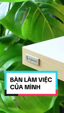 Bàn làm việc của mình, rất thích luôn! Đỡ đau lưng lắm! #LearnOnTikTok #ThanhCongNghe 