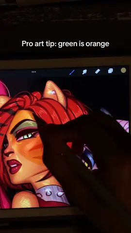 Can u see the tape holding my apple pen together #watashinosaigowaanatagai #colourtheory 