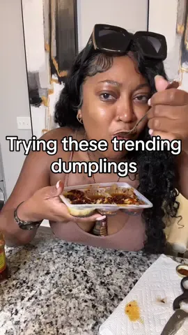 Trying these dumplings #dumplingsauce #bibigodumplings 