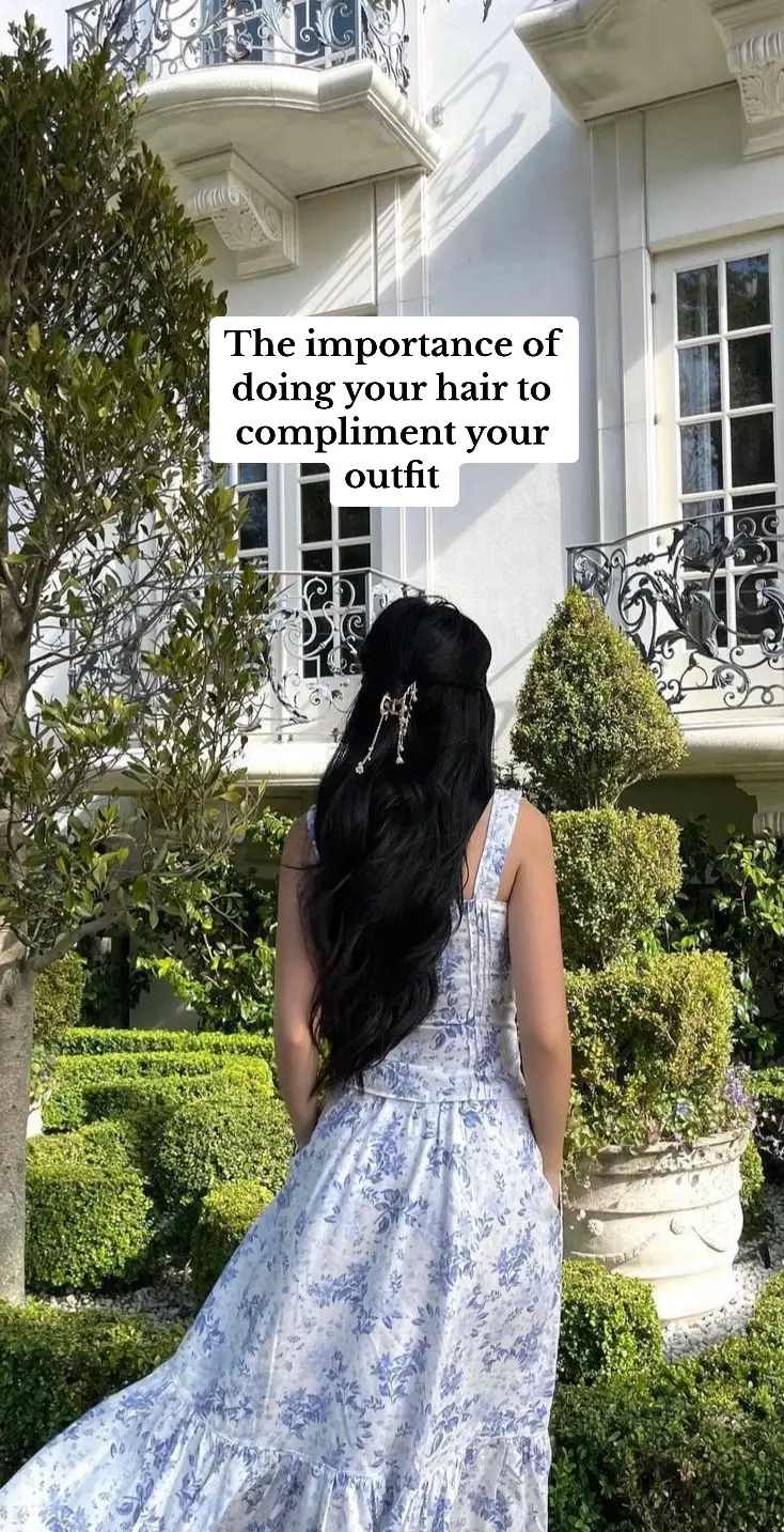This is your sign to try new hairstyles & to spend more time on your hair🥰 #hairinspo #hairstyles 