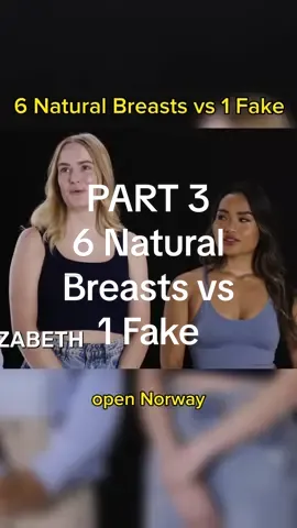6 Natural Breasts vs 1 Fake | Part 3 #natural #fake #sexy #trending #viral #fyp #youtube #vs #realvafake