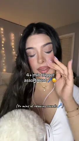 4+ min asmr triggers to fall asleep to 😴 #asmr #asmrtriggers #asmrtriggerassortment 