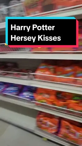 I've been looking for these Harry Potter Hersey Kisses for so long and I finally found them. #Halloween #HalloweenCandy #HarryPotterKisses #HarryPotterHerseys #HarryPotterHalloween #HappyHalloween 