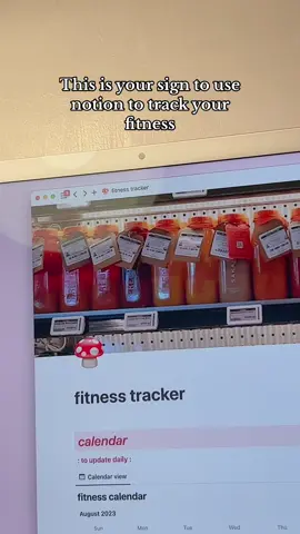 🍎 #notion #organize #notionapp #notiontemplate #notiontok #organizewithme #planning #fyp #foryou #foryoupage #template #The100kFairyTemplates #aesthetic #notiontips #fitnesstracker #notionfitnesstracker #tracker #notiontracker 