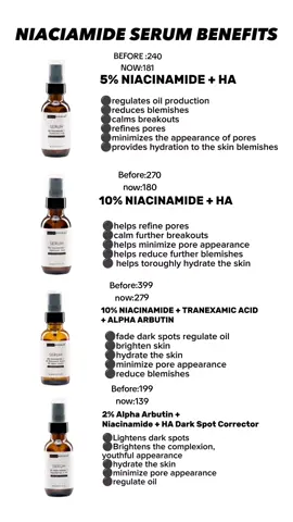 Dermorepubliq 30% sale ,limited sale with free shipping 😱 #fyp #dermorepubliq #niacinamide #skincaretips #niaciamideserum #paydaysale 