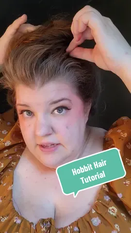 Replying to @happily_handmade_crafts Hobbit hair tutorial! #renfairetiktok #ladylichen #mushroomfairy #hobbitcore #hobbitcoreaesthetic 