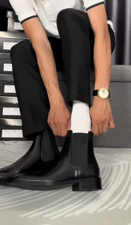 Hướng dẫn đi giày chelsea boots cổ cao ôm #chelseaboots #chelseabootsviboots #viboots #boots 