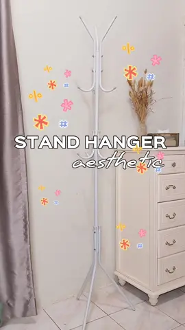 stand hanger kokoh kuat dan pastinya aesthetic dong #gebyarmerdekasale #standhanger #gotostandhangermultifungsi🥰🥰 #gantungantas 