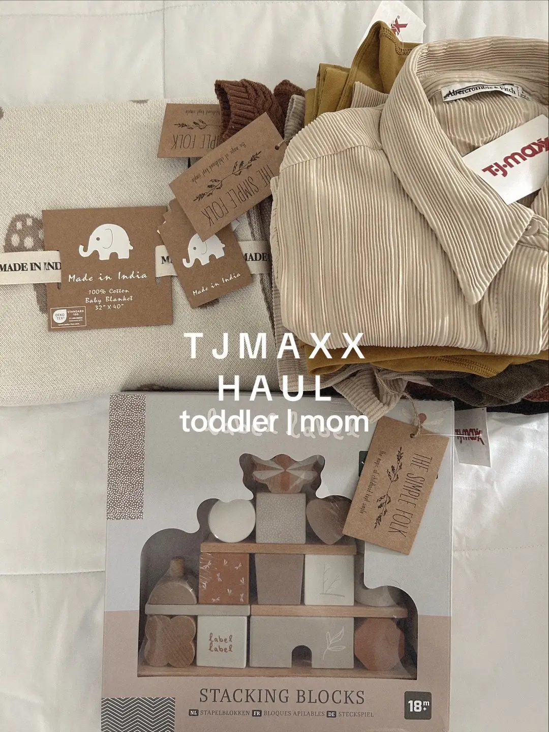 The cutest Free People , The Simple Folk , Aerie and Abercrombie finds @T.J.Maxx 🖤✨💫 #tjmaxx #tjmaxxfinds #tjmaxxhaul #tjmaxxbabyfinds #toddlerfinds #babyclothes #girlmom #toddlermom #toddlersoftiktok #latinamomsoftiktok #MomsofTikTok #momtok #momlife 