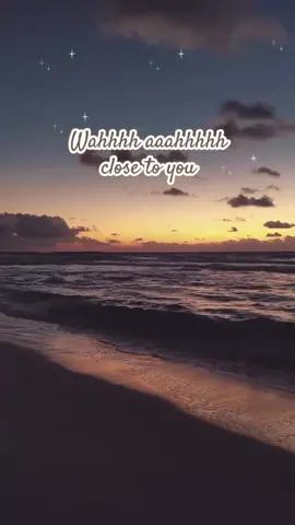 Sharing with you one of my favorite Carpenters' songs, Close to You. Enjoy singing❤❤❤❤#FYP #fyp #lyricvideos #carpenters #music #sunset #ocean #beachvibes #videos 