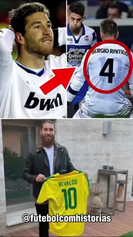 Por quê Sérgio Ramos usa a camisa 10 debaixo do uniforme?  __ #futebol #futebolbrasileiro #fluminense #flamengo #corinthians #palmeiras #vasco #messi #championsleague #atleticomineiro #cruzeiro #gremio #saopaulofc #santosfc #cristianoronaldo #neymar #psg #realmadrid 