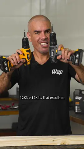 Quer descobrir qual é a melhor opção entre as Parafusadeiras e Furadeiras a bateria da WAP? 🤔 Então confira o nosso comparativo entre a WAP BPF 12k3 e a WAP BPFI 12k4 e saiba tudo sobre essas ferramentas! #ferramentas #ferramentasdaqualidade #WAP #foryou #parafusadeira #furadeira 
