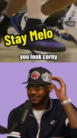 Jordan PE or signature shoe? 🤔 @Carmelo Anthony @Mike Kaufman #sneakers #carmeloanthony #carmelo #NBA #basketball #jordan #michaeljordan 