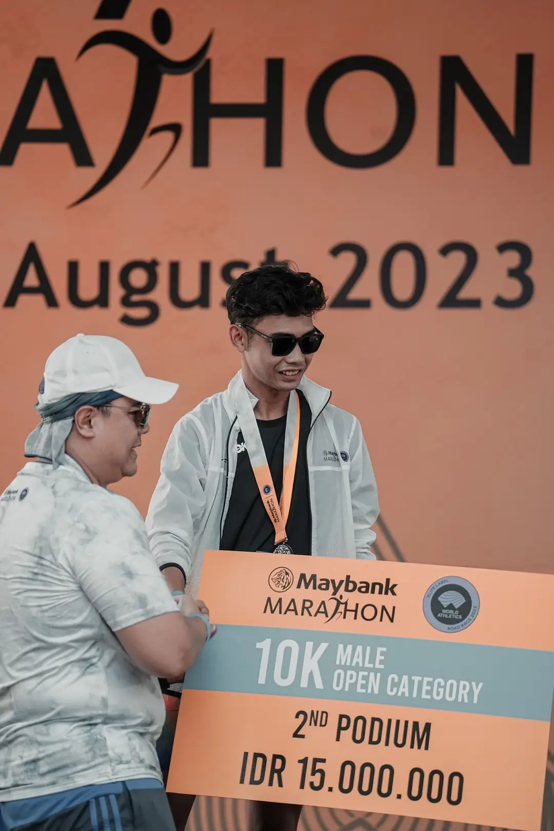 Thankyou for all runners and see you next years 👋🏻  #fyp #maybankmarathonbali2023 #pelari #binsikbareng #bukancasis #serunyabareng #workwithpassion 