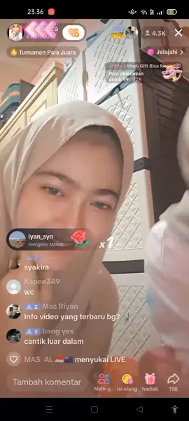 komentar dipenuhi para pengocok handal, salut buat mental syakira #syakirah5919#twitter #fypシ 