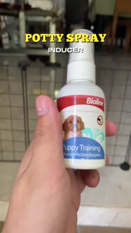Good for training dogs where to pee. Potty train your dogs now using Bioline Potty Spray Inducer 👌🏻💯 #CapCut #bioline #pottyspray #pottysprayinducer #pottytrain #pottytaining #pottytraineddog #fyp #foryoupage #foryou 