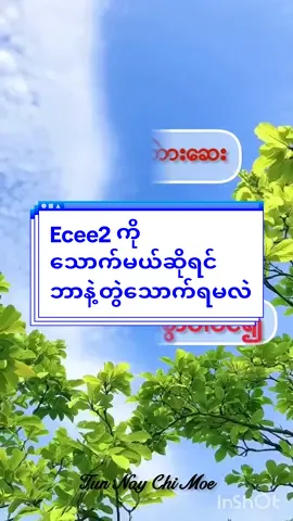 Ecee2သောက်နည်း#ecee2 #ecee2သောက်နည်း #knowledgesharing #health #reproductive #fyp 