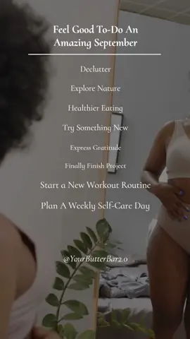 🌼🍂 Embrace the Significance of September! 🍂🌼 Let's take a moment to bask in the beauty and significance of September. 🌟🍁 September is a gentle reminder that change is both natural and beautiful. Just like the leaves transform and pave the way for new growth, we too can let go of what no longer serves us and welcome fresh opportunities. 🍂✨ It's a month of transitions, a time to recalibrate our intentions, and set the stage for the final chapters of the year. September holds the promise of self-discovery, growth, and a renewed sense of purpose. 🌼🌞 As the days shift and the air turns crisper, let's embrace this precious time to reconnect with ourselves, our goals, and the world around us. It's a chance to nurture our well-being, indulge in self-care, and step into our radiance. 🌿💖 September unfolds its tapestry of colors, may it also weave a tapestry of positive changes and moments that uplift your spirit. Let's make this month truly remarkable! 🍂🌸 #EmbraceSeptember #NewBeginnings #RadiantJourney #SelfDiscovery #YourButterBar #NewSkin #Transition #transformation #FallYall