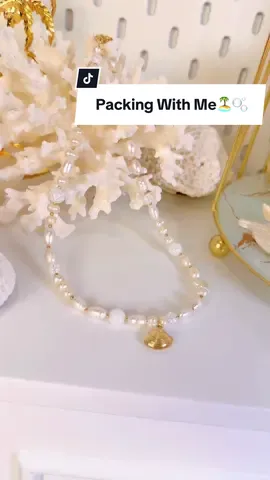 Packing🐚🏝️#pack #packwithme #packing #packingorders #เเพ็คของ #SmallBusiness 