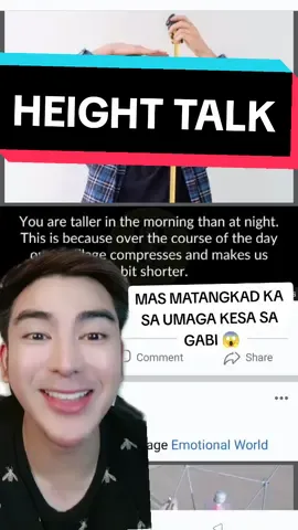 Yes, it is true that most people are slightly taller in the morning than in the evening. #fyp #foryou #storytime #cjreyes 