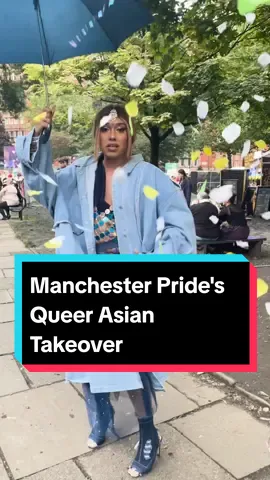 At this year's @Manchester Pride, Lucky Roy Singh hosted a Queer Asian Takeover that took the crowds by storm 🪷 #luckyroysingh #manchesterpride #queerasian #qtipoc #queerasians #gaysian #manchesterpride2023 