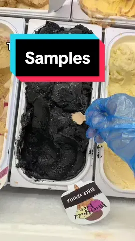 Sometimes we need to try ice cream as much as our customers🤭🤫 Our Black Vanilla ice cream is just too good!!🍦🤤#icecream #mrschillsbewdley #fyp #SmallBusiness #blackicecream 
