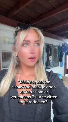 leukste wat er is>> #meiden #roddelen #terras #fyp #fy 