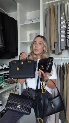 Reviewing 5 of the most popular designer handbags. PART 1 #fyp #luxurylife #chanelbag 