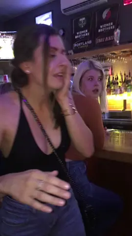 POV taking a cute trend and turning it into you and your best friend's usual game of slap fight in the bar 