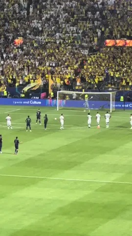 #هدف_كرستيانو_رونالدو_الاول_في_الشباب #تصويري_من_ المدرجات💛💙