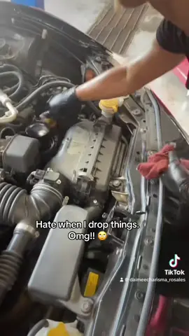 So annoying when this happens. #fyp #foryou #apprenticemechanic #mechanicgarage #cargirl #girlmechanic #mechanicsoftiktok #mechaniclife #femalemechanic #womenintrades #mechanic #cars 