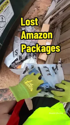 Lost or stolen Amazon Packages found in a dumpster !! Does anyone know this clothing line ? #dumpsterdiveking #dumpsterdiving #dumpsterdiver #clothes #amazon 
